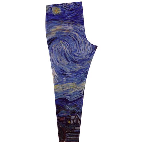 Vincent Van Gogh Starry Night Cassandra Women's Leggings (Model L01)