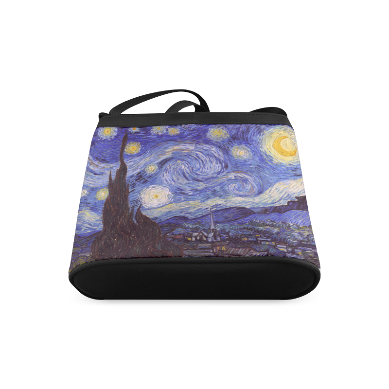 Vincent Van Gogh Starry Night Crossbody Bags (Model 1613)