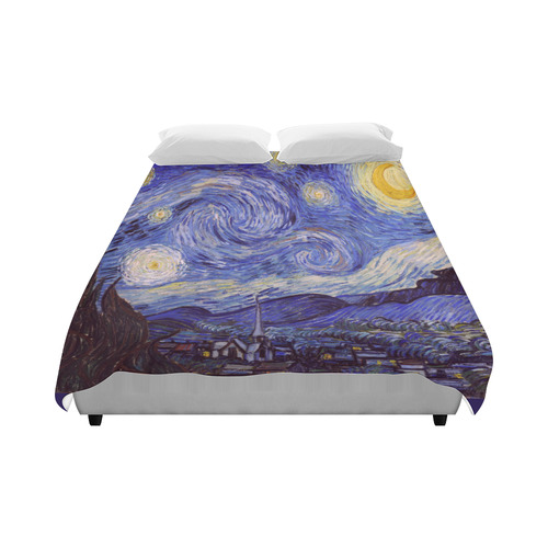Vincent Van Gogh Starry Night Duvet Cover 86"x70" ( All-over-print)