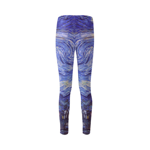 Vincent Van Gogh Starry Night Cassandra Women's Leggings (Model L01)