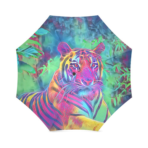 Animal ArtStudio Tiger 1016b Foldable Umbrella (Model U01)