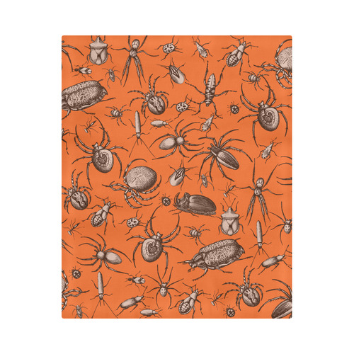 beetles spiders creepy crawlers insects halloween Duvet Cover 86"x70" ( All-over-print)