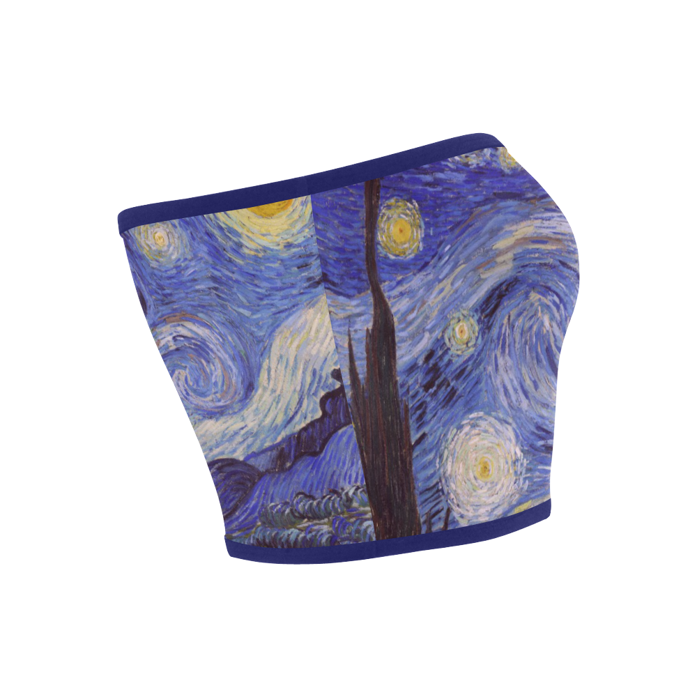 Vincent Van Gogh Starry Night Bandeau Top