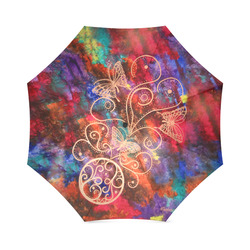 Butterfly Lace Foldable Umbrella (Model U01)