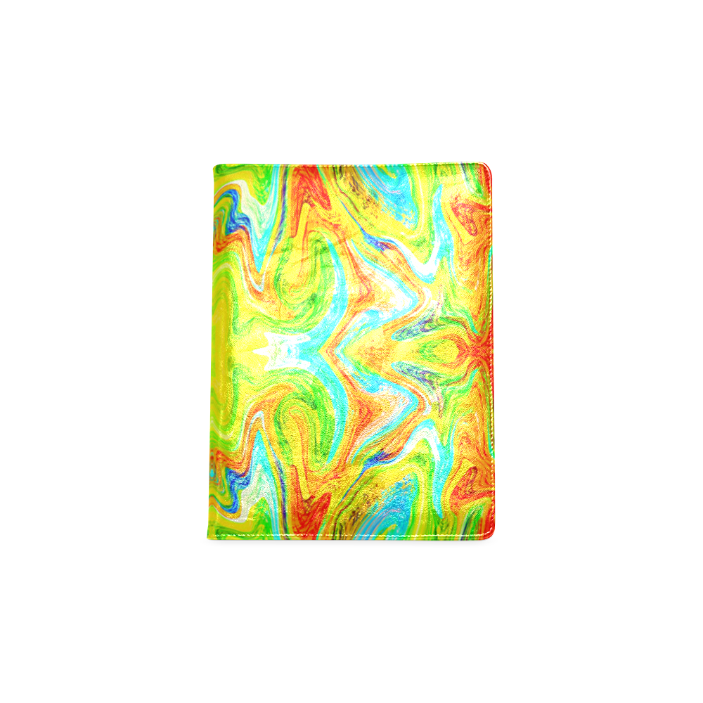 Multicolor Abtract Figure Custom NoteBook B5