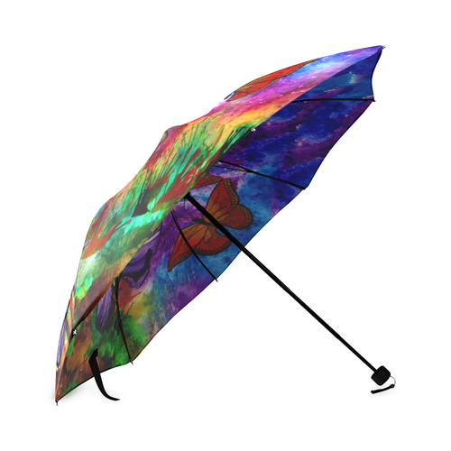 Monarchs at Sunset Foldable Umbrella (Model U01)