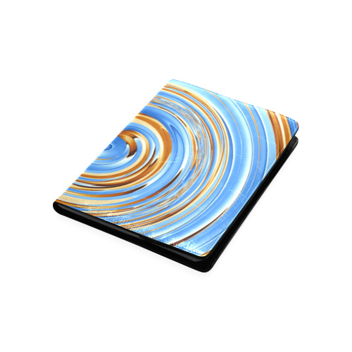 Golden Blue Circle Custom NoteBook B5