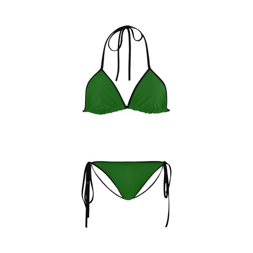 Green Custom Bikini Swimsuit