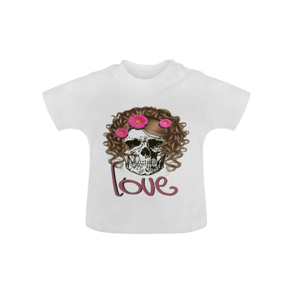 Miss Skull Baby Classic T-Shirt (Model T30)
