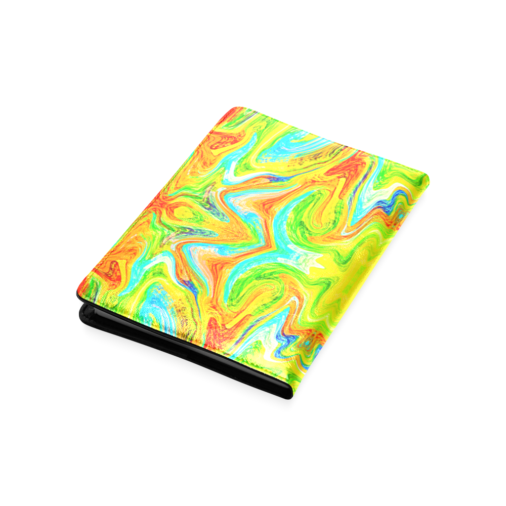 Multicolor Abtract Figure Custom NoteBook A5