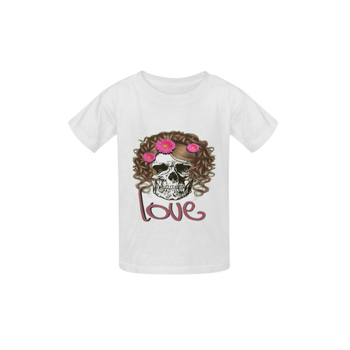 Miss Skull Kid's  Classic T-shirt (Model T22)