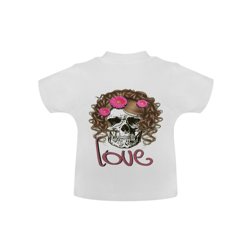 Miss Skull Baby Classic T-Shirt (Model T30)