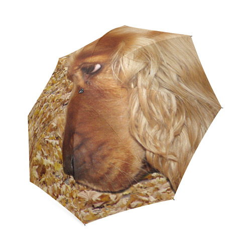 Dog Cocker Spaniel Foldable Umbrella (Model U01)