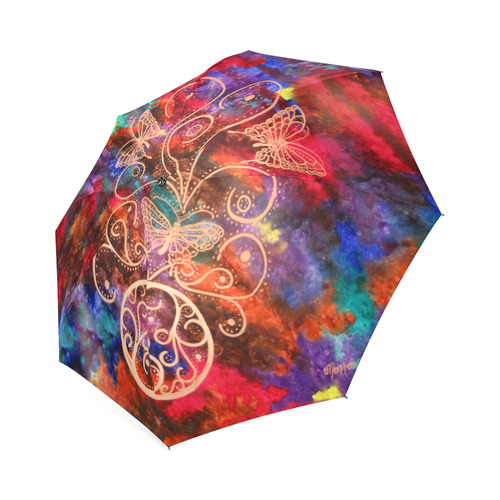 Butterfly Lace Foldable Umbrella (Model U01)