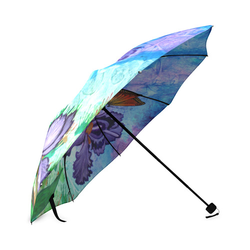Iris at Sunrise Foldable Umbrella (Model U01)