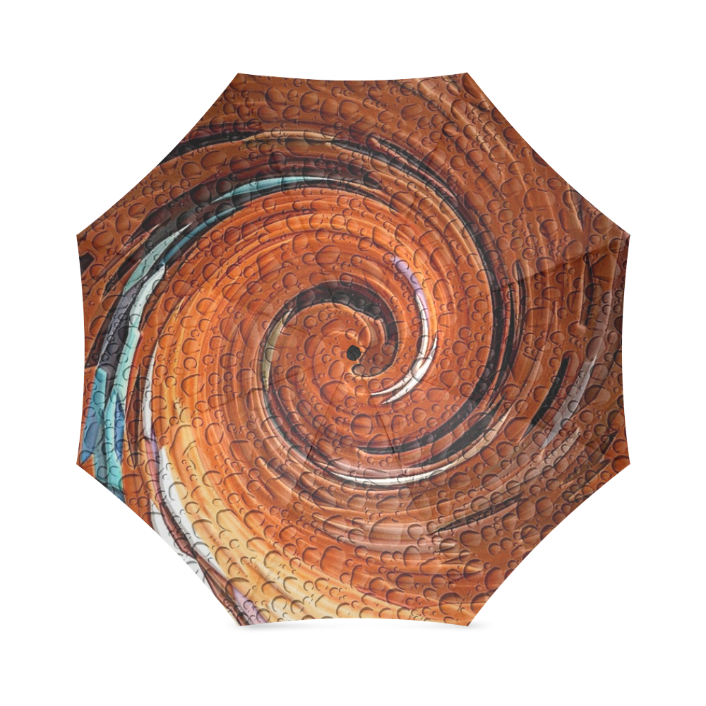 Fall Drops by Artdream Foldable Umbrella (Model U01)