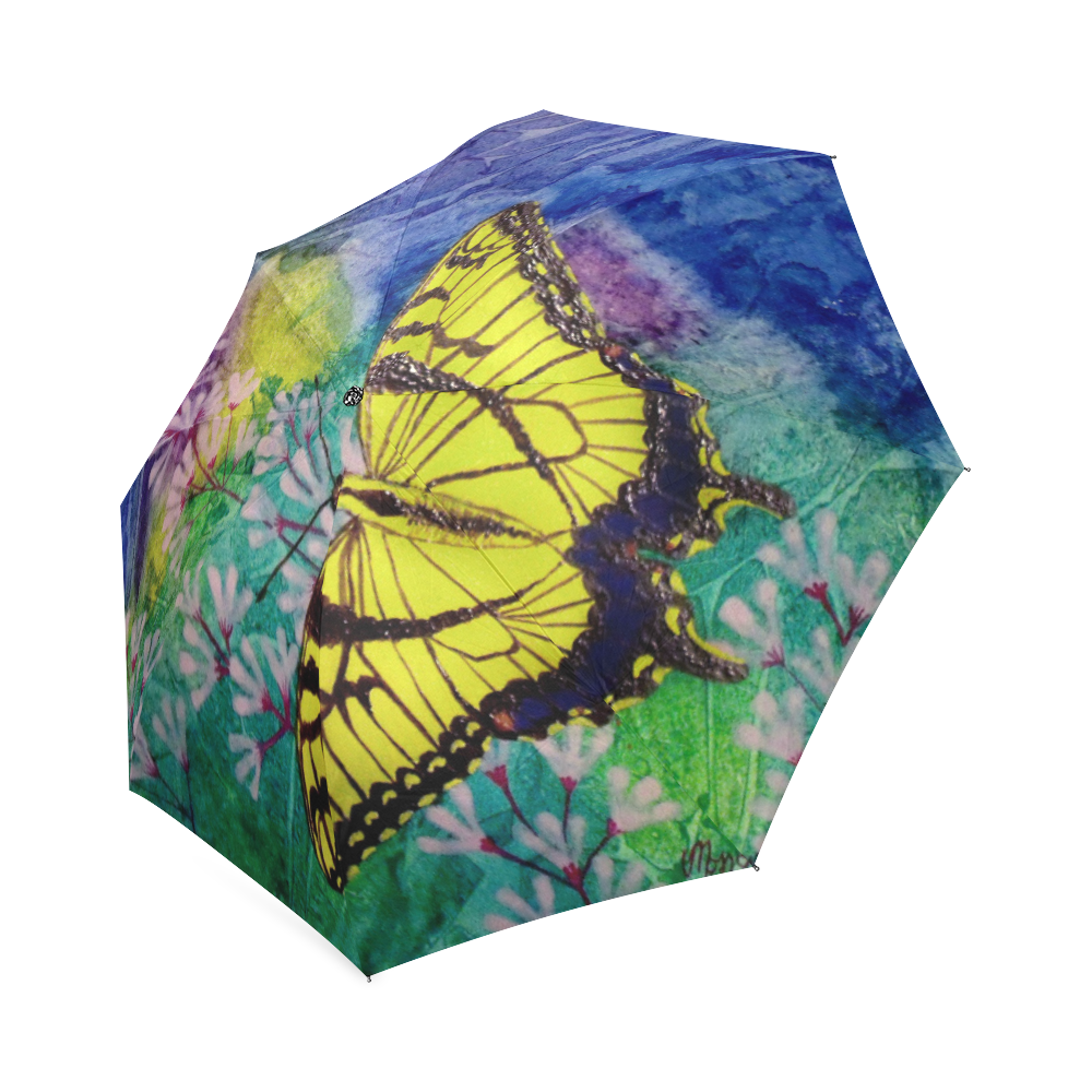 Swallowtail Foldable Umbrella (Model U01)