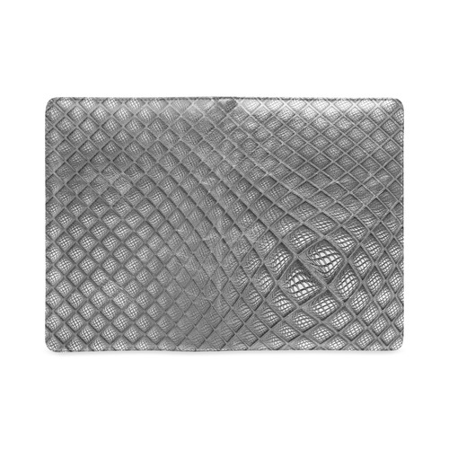 Bump Grid Black and White Custom NoteBook A5