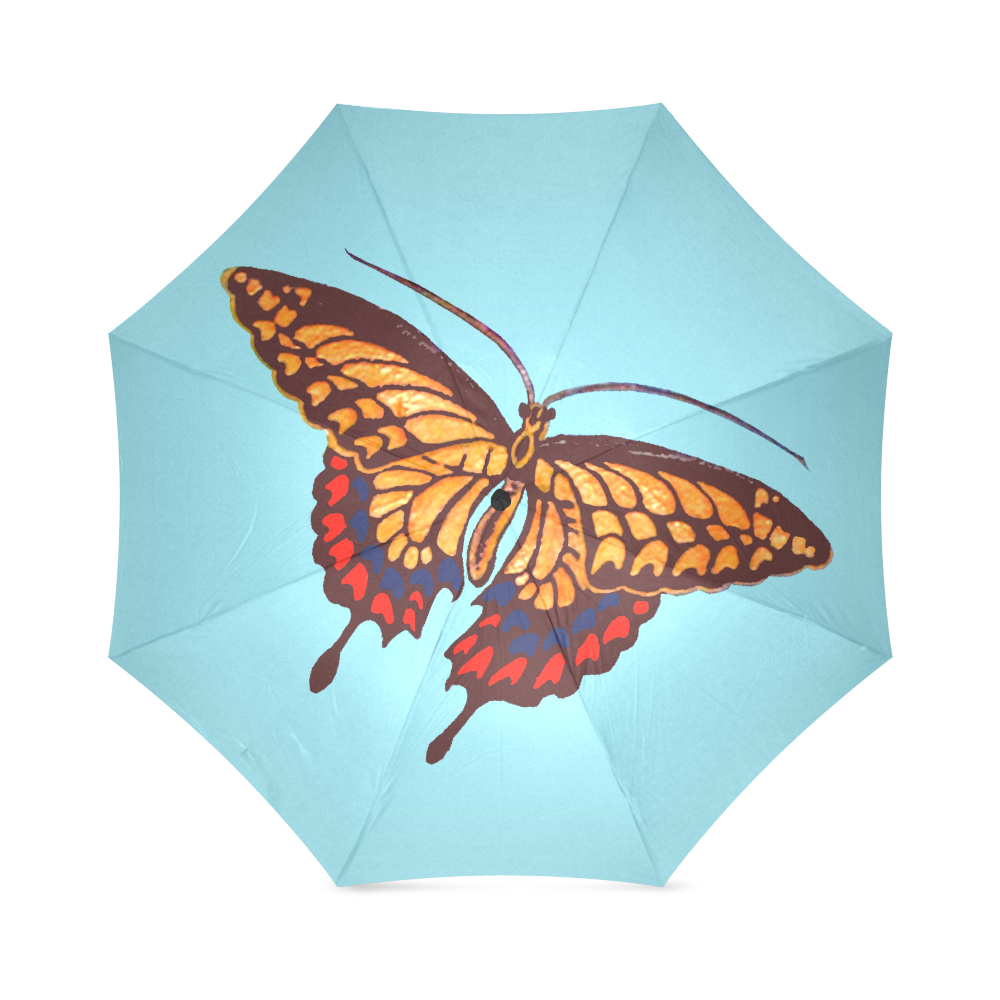 Swallowtail Sky Foldable Umbrella (Model U01)