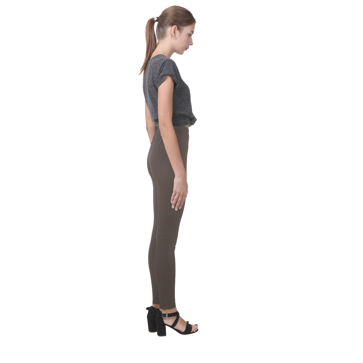 Brown Cassandra Women's Leggings (Model L01)