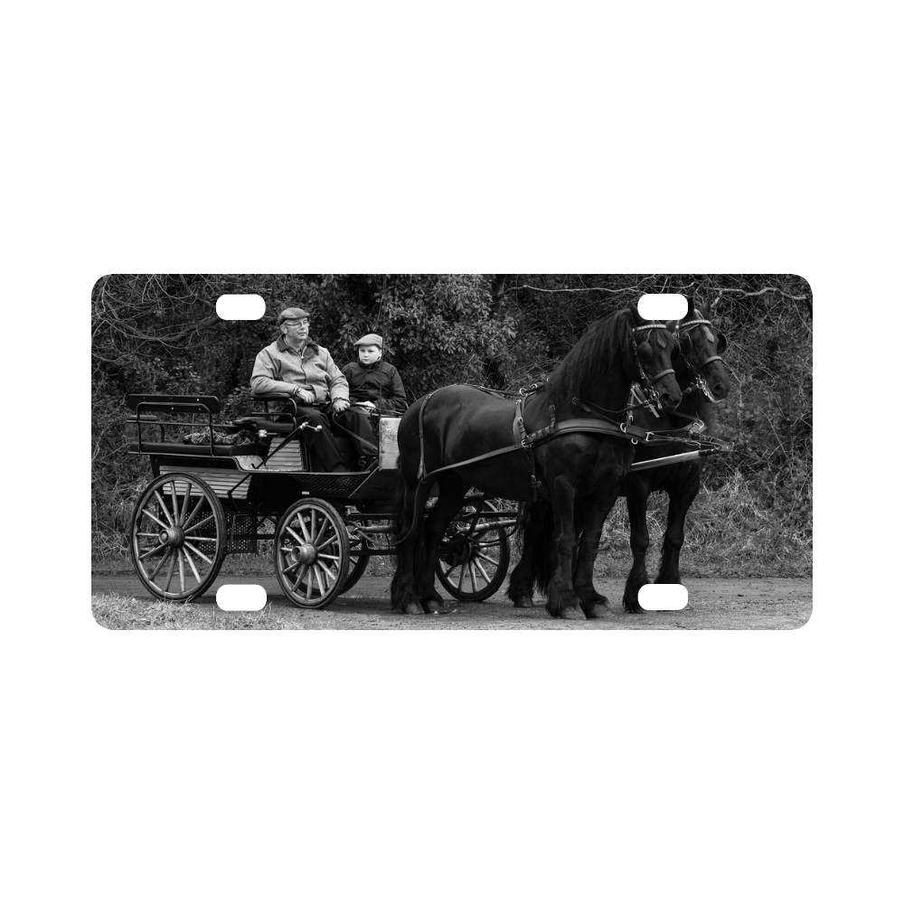 Horse Power Classic License Plate