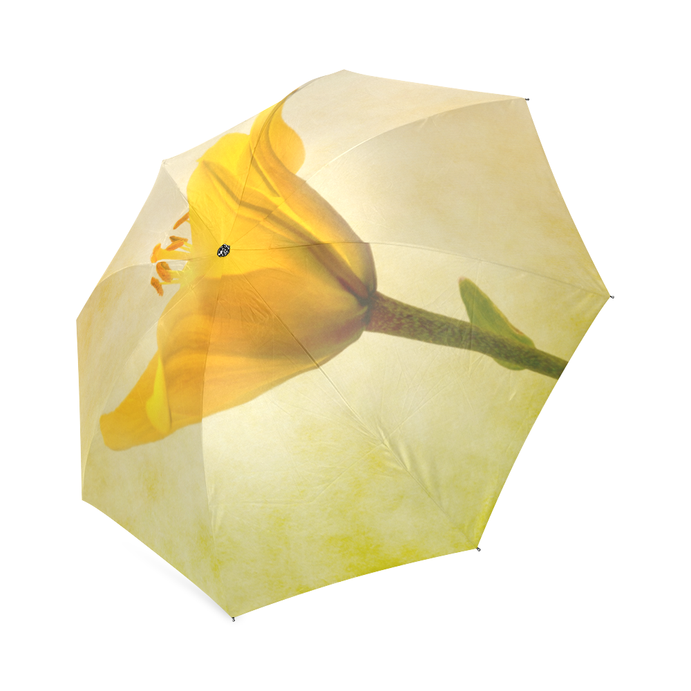 Lemon lily Foldable Umbrella (Model U01)