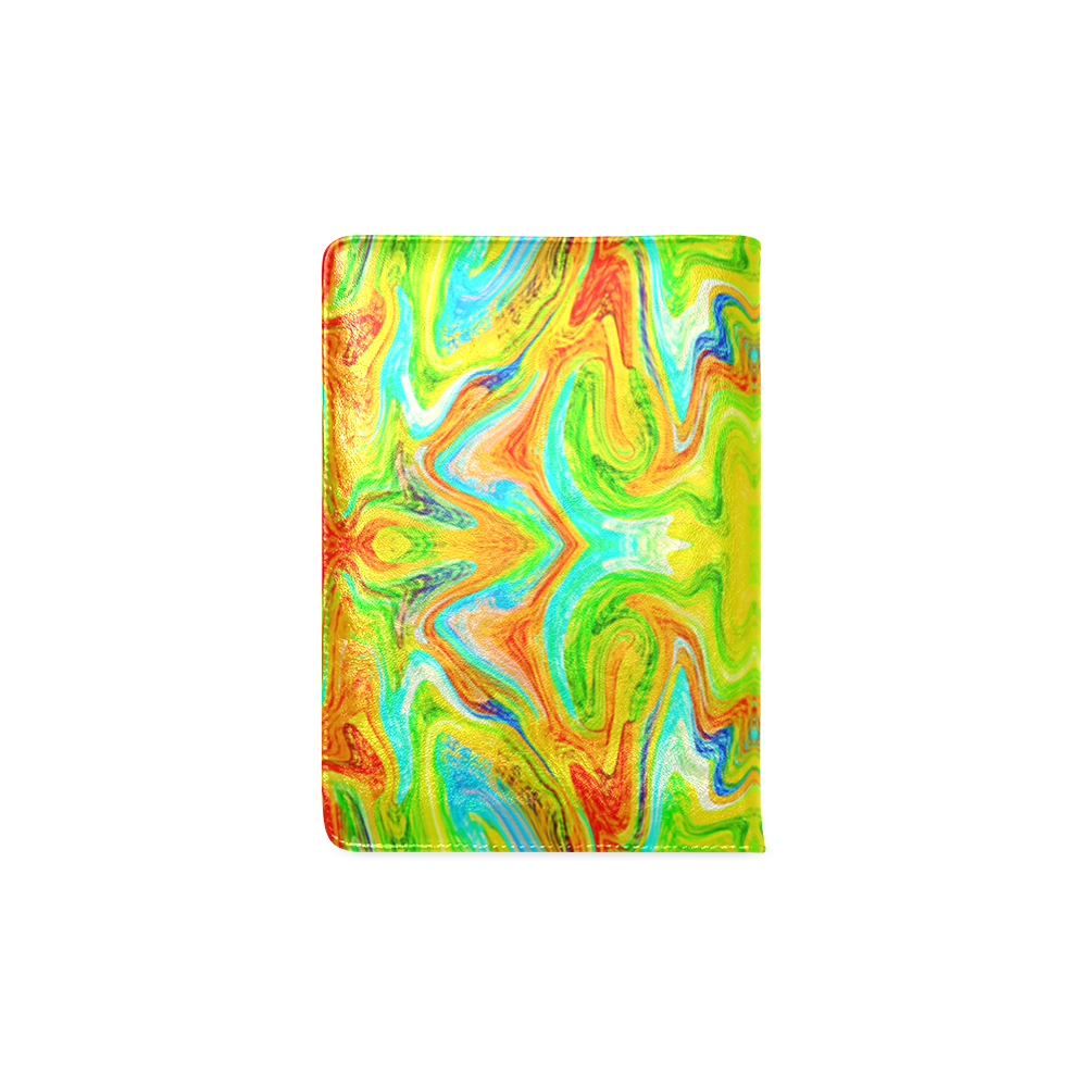 Multicolor Abtract Figure Custom NoteBook A5