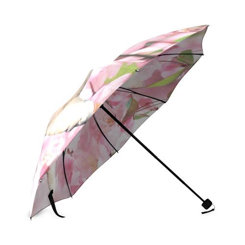 Cat and Flowers Foldable Umbrella (Model U01)
