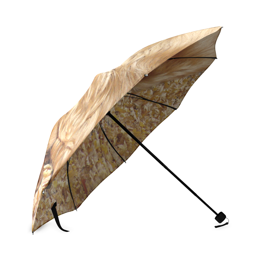 Dog Cocker Spaniel Foldable Umbrella (Model U01)