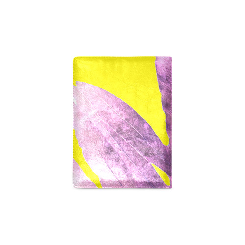 pink nature inverted yellow Custom NoteBook B5