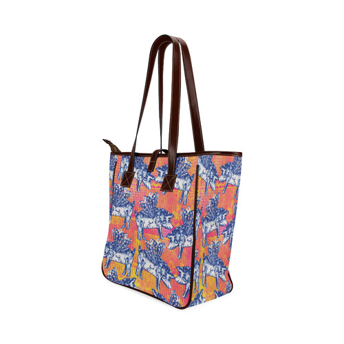 Little flying pigs Classic Tote Bag (Model 1644)
