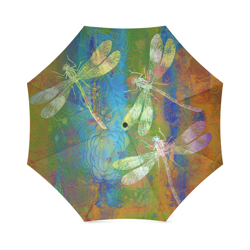 A Dragonflies QS Foldable Umbrella (Model U01)
