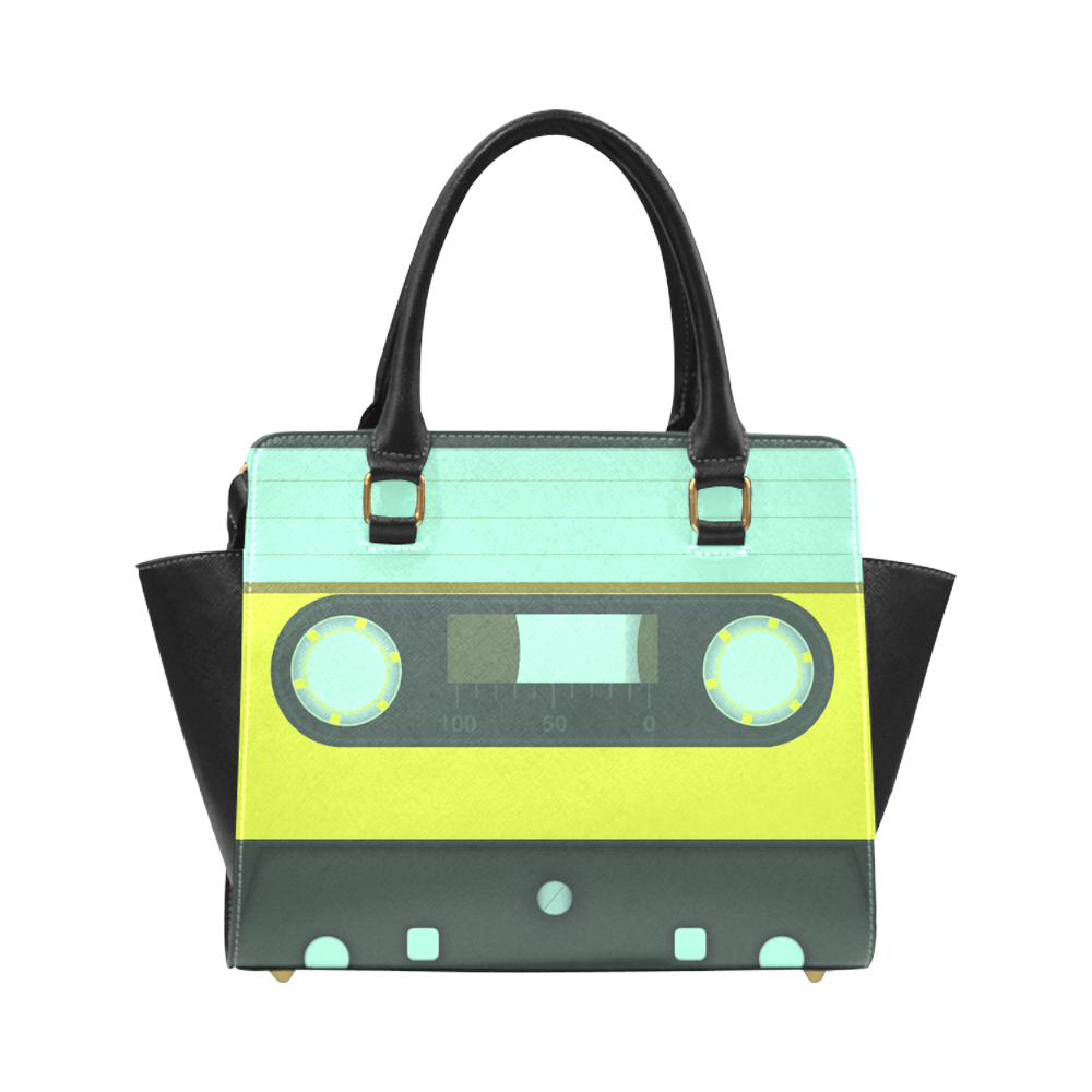 Cassette Tape Classic Shoulder Handbag (Model 1653)