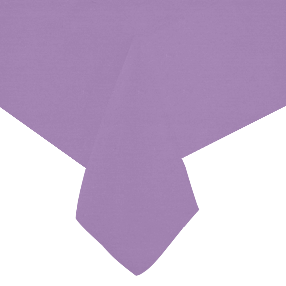 Amethyst Orchid Cotton Linen Tablecloth 60"x120"