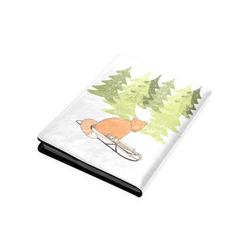 Fox wild animal mammal forest winter Custom NoteBook B5
