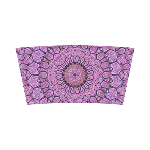 Pink Pattern Mandala Bandeau Top