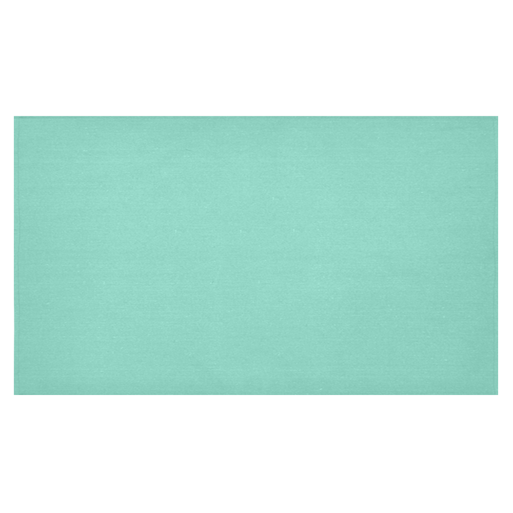 Lucite Green Cotton Linen Tablecloth 60"x 104"