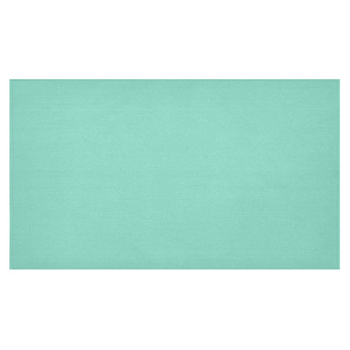 Lucite Green Cotton Linen Tablecloth 60"x 104"