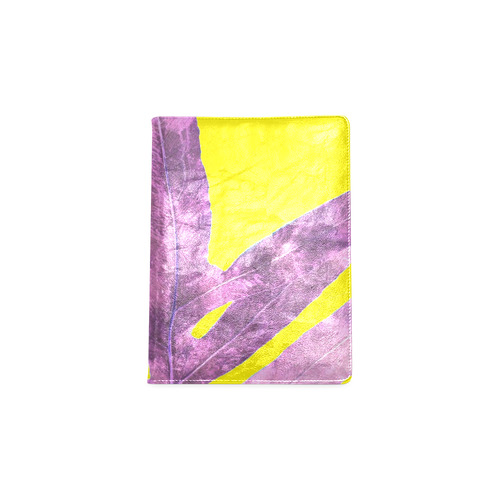 pink nature inverted yellow Custom NoteBook B5