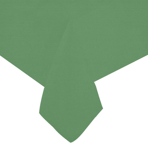 Mint Green Cotton Linen Tablecloth 60"x120"