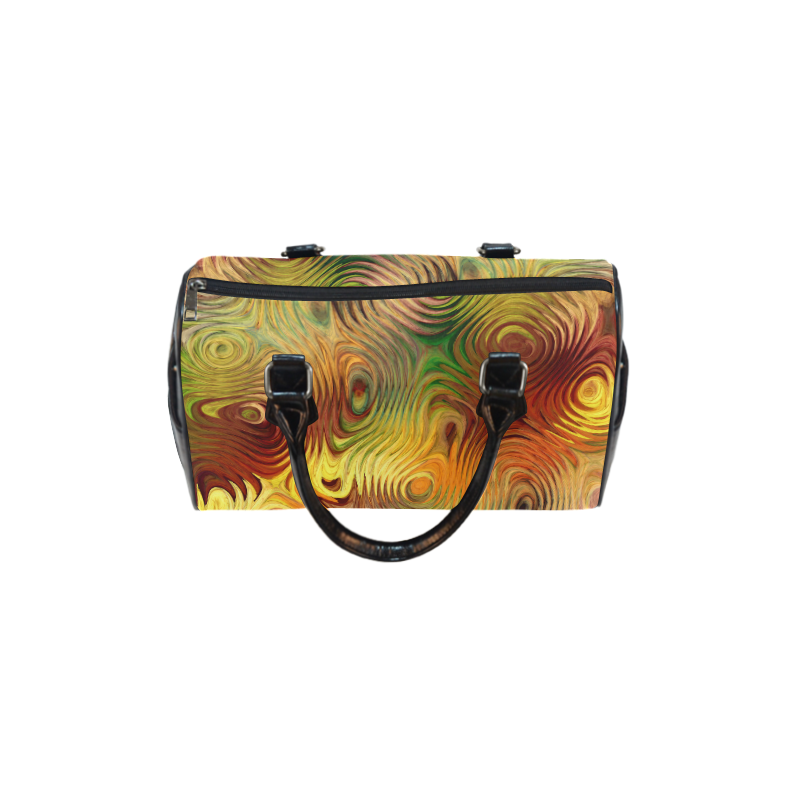 Autumn Leafs Underwater Boston Handbag (Model 1621)