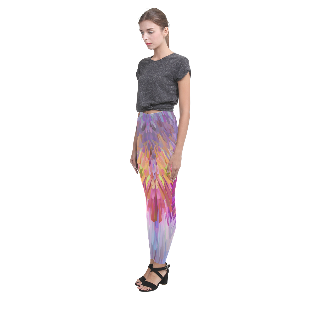 Lady Pattern by Artdream Cassandra Women's Leggings (Model L01)