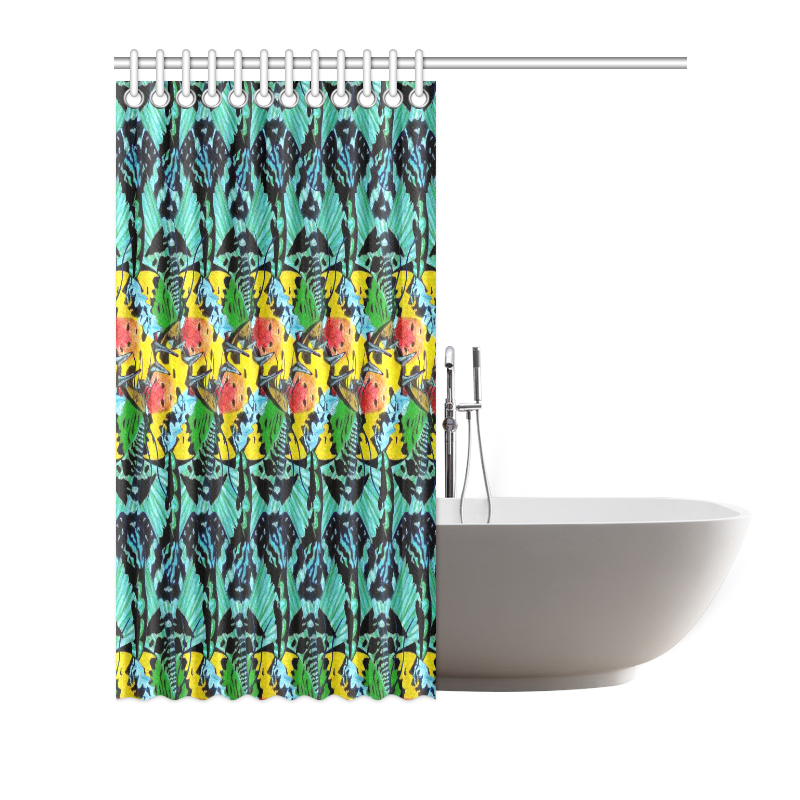 Sunset Wings Shower Curtain 72"x72"
