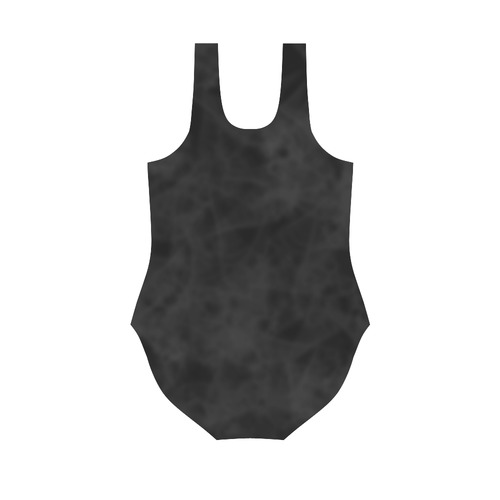 gold heart Vest One Piece Swimsuit (Model S04)