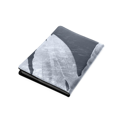 pink nature inverted silver grey Custom NoteBook B5