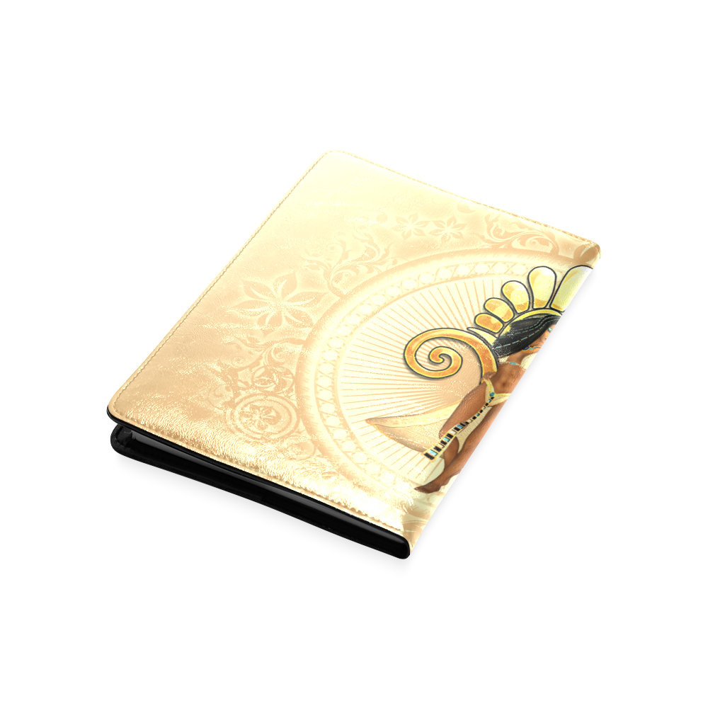 Wonderful egypt women with egypt sign Custom NoteBook A5