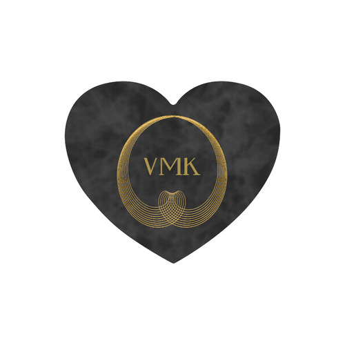 gold heart Heart-shaped Mousepad