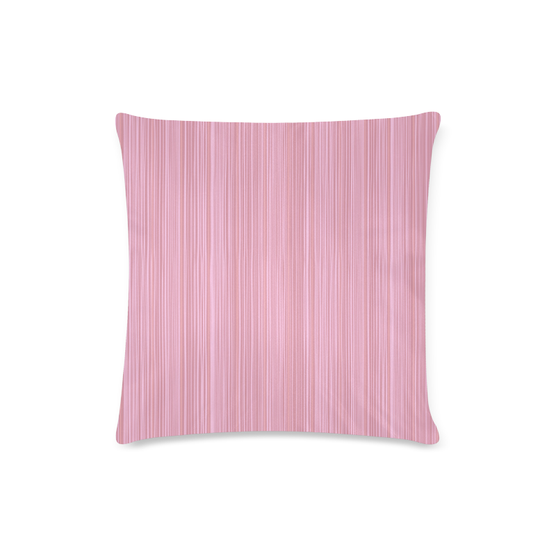Pink wooden designers Pillow : 60s inspired collection by guothova! Custom Zippered Pillow Case 16"x16" (one side)