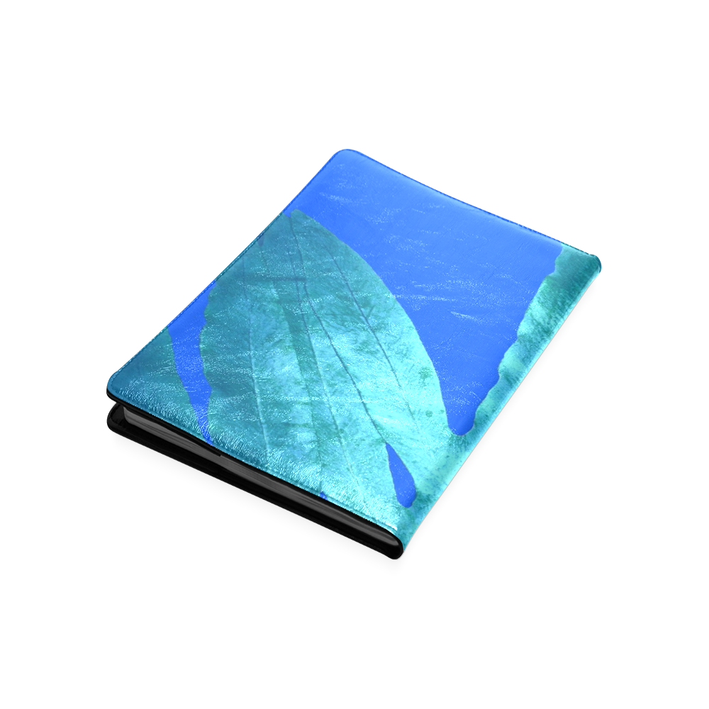 pink nature winter blue Custom NoteBook B5