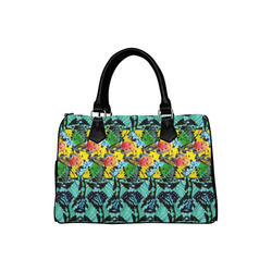 Sunset Wings Boston Handbag (Model 1621)